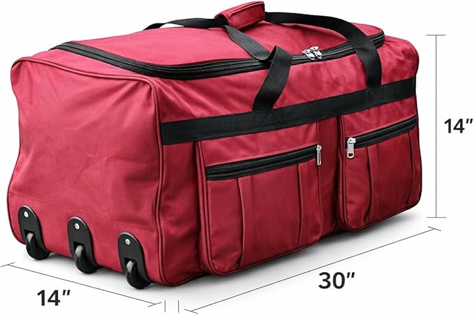 30-inch-xl-rolling-duffel-bag-with-wheels-ideal-travel-bag-for-travel-sports-hockey-and-cargo-outdoor-hockey-bag-convenient-and-spacious-gym-bag-red