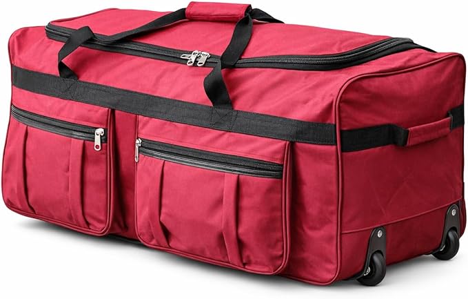30-inch-xl-rolling-duffel-bag-with-wheels-ideal-travel-bag-for-travel-sports-hockey-and-cargo-outdoor-hockey-bag-convenient-and-spacious-gym-bag-red