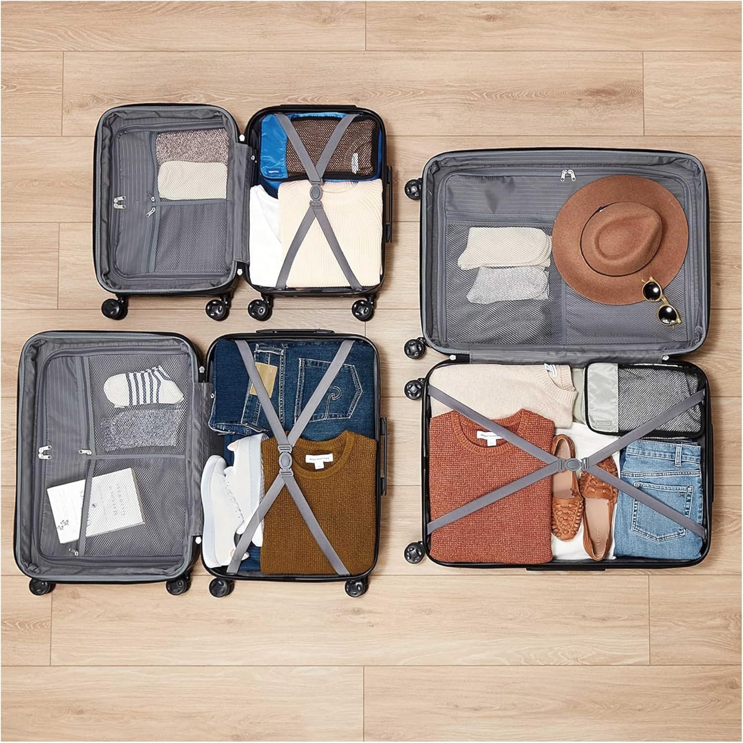 expandable-luggage-set-with-built-in-tsa-lock-stylish-and-secure-travel-suitcase-ensemble-lightweight-suitcase-with-4-universal-wheels